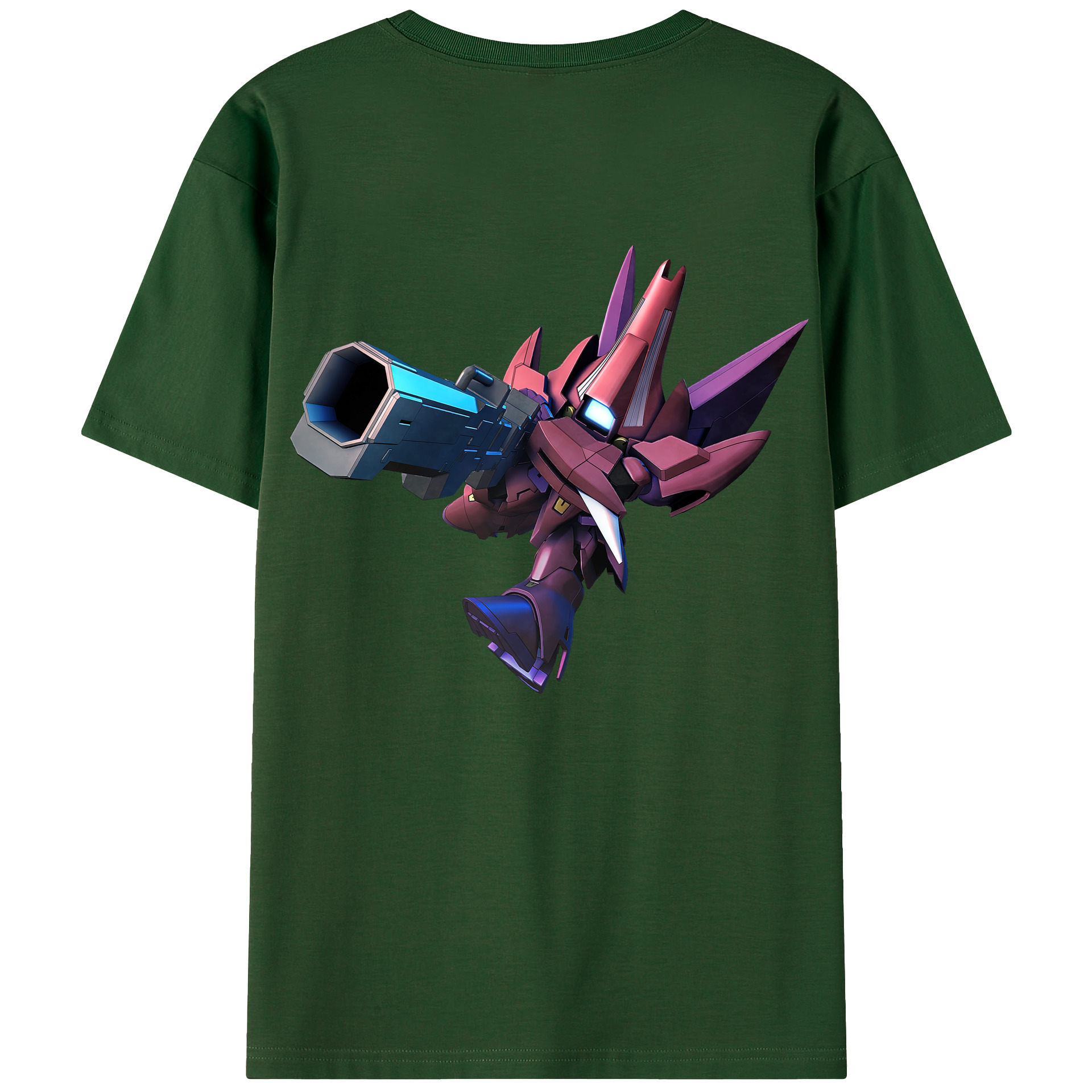 （画像用） 機動戦士ガンダム Mobile Suit Gundam 綿100％半袖Tシャツ（背面プリント）